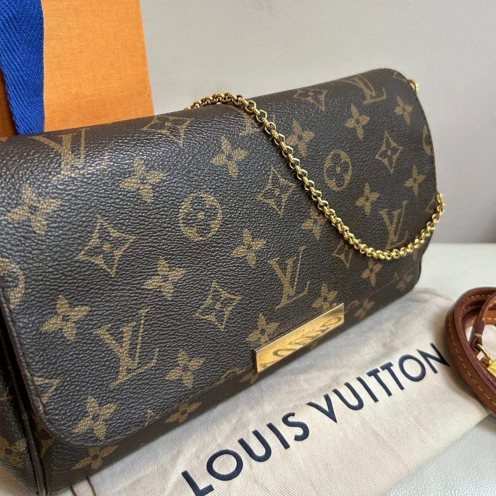 🔥 Louis Vuitton favorite MM in monogram FULL SET - Picture 3 of 16